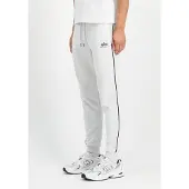 Alpha industries Jogginghose "Track Jogger SL", Herren, Gr. L, Normalgrößen, grau (pastel grau melange), Obermaterial: 80% Baumwolle, 20% Polyester, Hosen Jogginghose