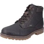 Rieker Winterstiefelette , Herren, Gr. 40, braun (dunkelbraun), Leder, Lederimitat, Schuhe Winterstiefelette, mit TEX-Membran