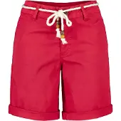 Alife & Kickin Shorts , Damen, Gr. L, Normalgrößen, rot (fuchsia), 95% Baumwolle, 5% Elasthan, Hosen Shorts, leichte Kurzhose aus Baumwoll-Materialmix mit Regular Fit