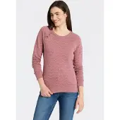 Ragwear "DARIA ZIG ZAG O", mit Zierknöpfen am Ausschnitt