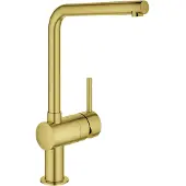 GROHE 31375GN0 Einhand-Spültischbatterie Minta 31375 L-Auslauf cool sunrise gebürstet