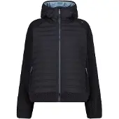 Campagnolo Damen Kapuzensweats lg.Arm Da WOMAN JACKET HYBRID FIX HOOD