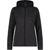 CMP Woman Fleece Fleece Jacket FIX Hood antracite (U423) 42