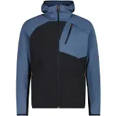 CMP MAN Jacket FIX Hood carbone mel.-avio (64UZ) 54