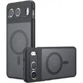 Techsuit – PureFrost MagSafe Hülle für OnePlus Nord 4 – mattes Schwarz