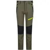CMP - Kid's Long Softshell Pant - Softshellhose Gr 116 oliv