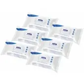 Hartmann Bacillol 30 Sensitive Tissues Desinfektionstücher , Schnell-Desinfektionstücher für besonders sensible Oberflächen, 1 Karton = 6 Flow-Packs à 80 Tücher, Maße: 18 x 20 cm