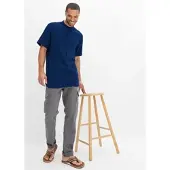 Catamaran Kurzarmhemd , Herren, Gr. 39/40, Normalgrößen, blau (dunkelblau), 100% Baumwolle, unifarben, körpernah, Hemden Kurzarmhemd