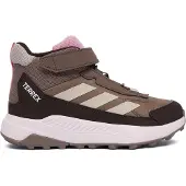 Adidas Trekkingschuhe Terrex Anylander Mid Children Hiking Shoes JR9726 Braun 35