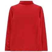 Jeanne Baret Navarino Turtleneck T-shirt scarlet (C597) 46