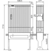 Hager ZAK177A KVS, ZAS, BR177, +SaS4xE-Cu30x6mm