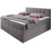 Home affaire Boxbett , grau (taupe), B:182cm L:210cm, Komplettbetten, Boxbett