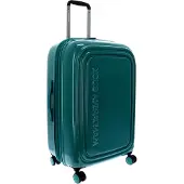 Markenlos Logoduck + Glitter Erweiterbarer Trolley Glitter Grün 69 cm
