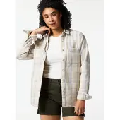 Cotopaxi Mero Organic Flannel Shirt indigo plaid L