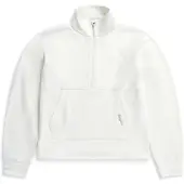 Bergans Midtli Midlayer Cropped Half Zip Women vanilla white (21406) L