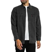 Levi's für Herren. 19573-0216 Hemd ?Jackson Worker?, schwarz (L), Lässig, Baumwolle, Langarm
