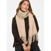 Vila Vikivana Gestrickter Fransen Schal