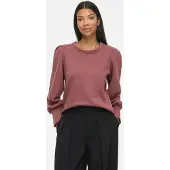 Vila Vivera Rundhals Langärmeliges Sweatshirt