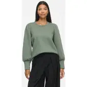 Vila Vivera Rundhals Langärmeliges Sweatshirt