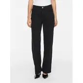 Vila Vilisa Mid Waist Straight Fit Jeans