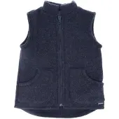 Maximo - Kid's Jersey Fleece Weste - Freizeitweste Gr 134/140 blau