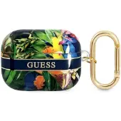 GUESS GUAPHHFLB AirPods Pro Hülle blau/blau Blumenarmband Kollektion