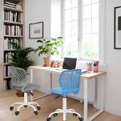 OEM Ergonomische verstelbare Bürostuhl mit atmender Rückenlehne in Grau
