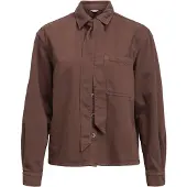 Object Krawatten Bluse Braun 34