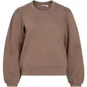 Vila Vevera Rundhals Langärmeliges Sweatshirt