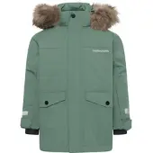 Didriksons Bjärven Kids Parka 5 dark moss (H16) 80