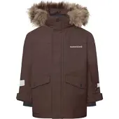 Didriksons Bjärven Kids Parka 5 shadow brown (F13) 80