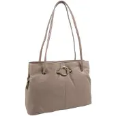 Merkloos Leder Schultertasche Handtasche aus der Othello Kollektion