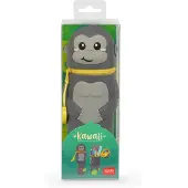 Legami 2-IN-1 Silikon Federmäppchen - KAWAII - GORILLA