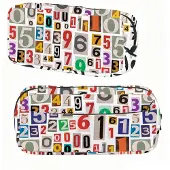 Merkloos Mathematik Etui - Strapazierfähige und wasserdichte Stiftetasche