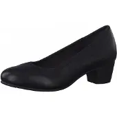 Jana Softline Weite H Damen Pumps in Schwarz, Größe 40