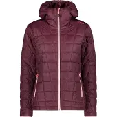 CMP Woman Jacket Fix Hood Burgundy Burgundy 42