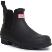 Hunter Orig al Herren Wasserdichte Chelsea Stiefel Schwarz – undefined / Schwarz