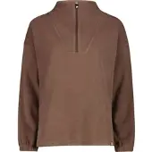 CMP Woman Half Zip Sweat toffee (P806) 34