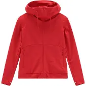 Jeanne Baret Bellflower Hood Jacket Scarlet Scarlet 40