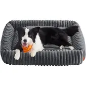 Dripio Hundebett orthopädisch, 106x75x20 cm, waschbar, rutschfest