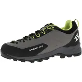 Garmont Oron leichte und atmungsaktive Herren Zustiegsschuhe mit extrem griffiger Laufsohle Skyline Grey/Sheen Yellow UK 8,5