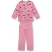 Sanetta Schlafanzug lang Eichhörnchen, rosa, 104