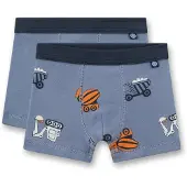 Sanetta - Kid's DP Cotton Shorts - Unterhose Gr 104 grau