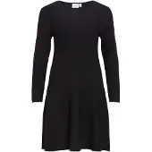 Vila Vivaluni Kurzes Strickkleid