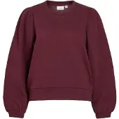 Vila Vevera Rundhals Langärmeliges Sweatshirt