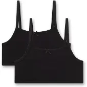 Sanetta - Kid's DP Bustier - Unterhose Gr 164 schwarz