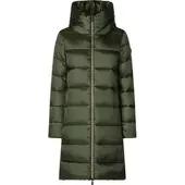 Save the Duck für Damen. D40279W-IRIS21 Lysa grüner Mantel (3), Lässig, Nylon