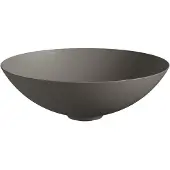 Laufen CHARACTERS Waschtisch-Schale, rund, ohne Hahnloch, ohne Überlauf, 450x450x149mm, H512CA57071121, Farbe: Gravel matt