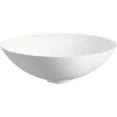 Laufen CHARACTERS Waschtisch-Schale, rund, ohne Hahnloch, ohne Überlauf, 450x450x149mm, H512CA50001121, Farbe: Weiß glänzend
