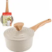 Florina Oslo Topf 18cm Aluminium Keramikbeschichtet Beige